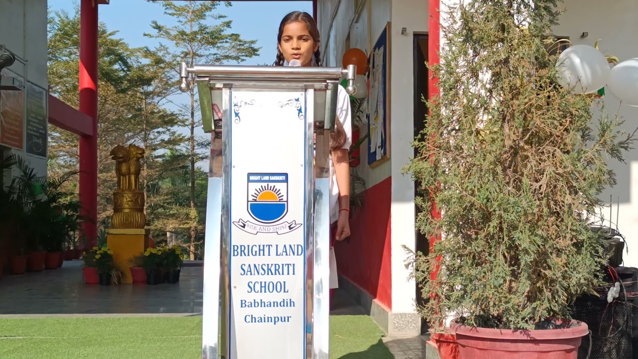 English Speech by Vaishnavi