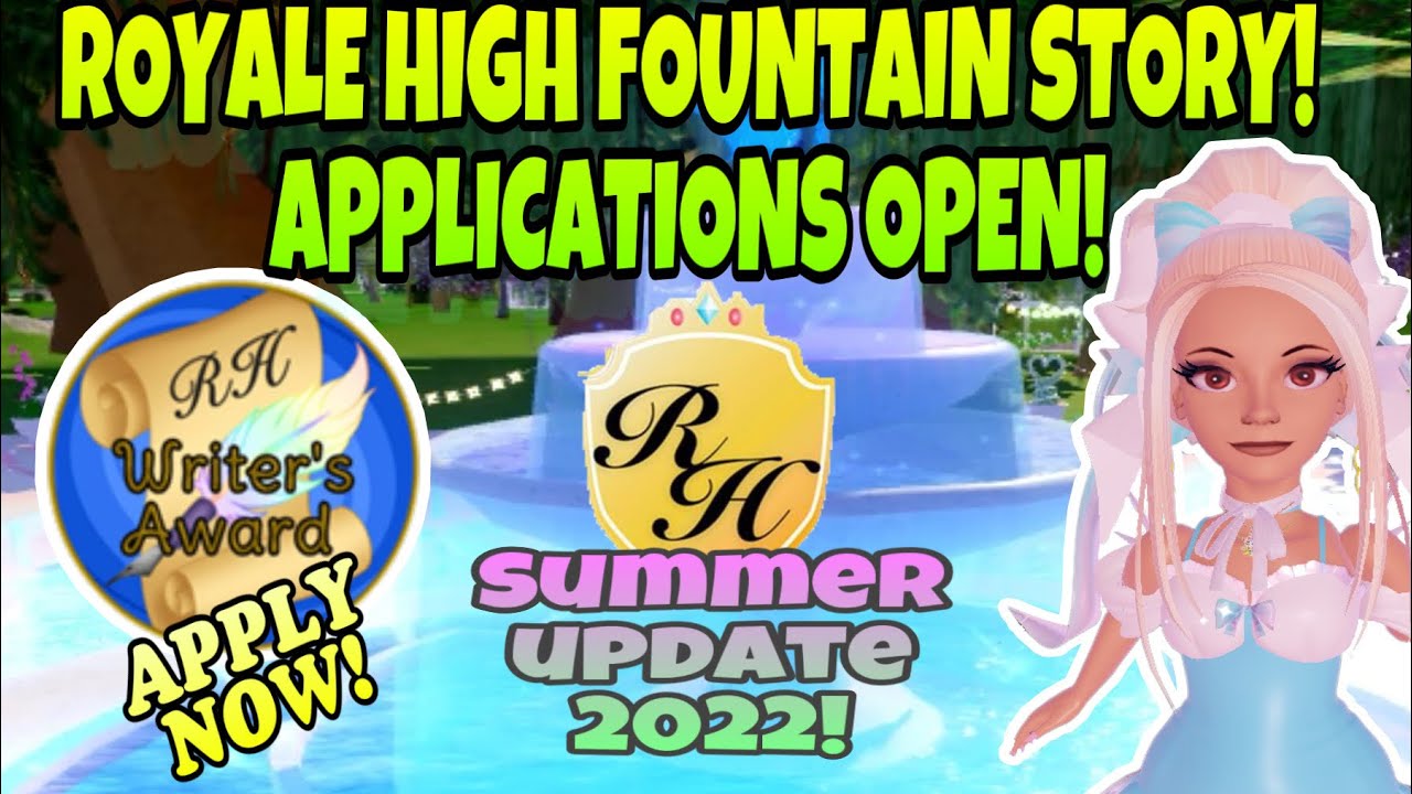 Summer 2023 Royale High Fountain