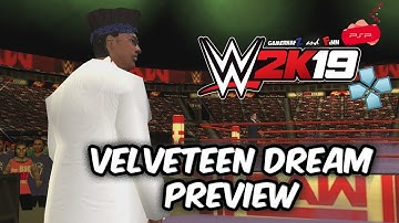 WWE 2K19 PSP, Android/PPSSPP - Velveteen Dream Preview