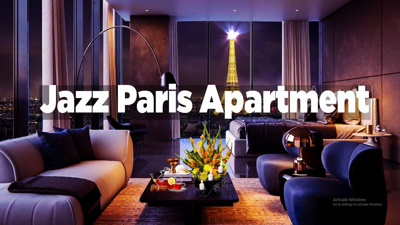 Picture of Relaxing Piano Jazz Music With Cozy Apartment In Paris - Background ...