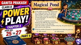 Class 8 Maths Ganita Prakash Solutions | Chapter 2 Power play | Page 25 to 27 Explanation