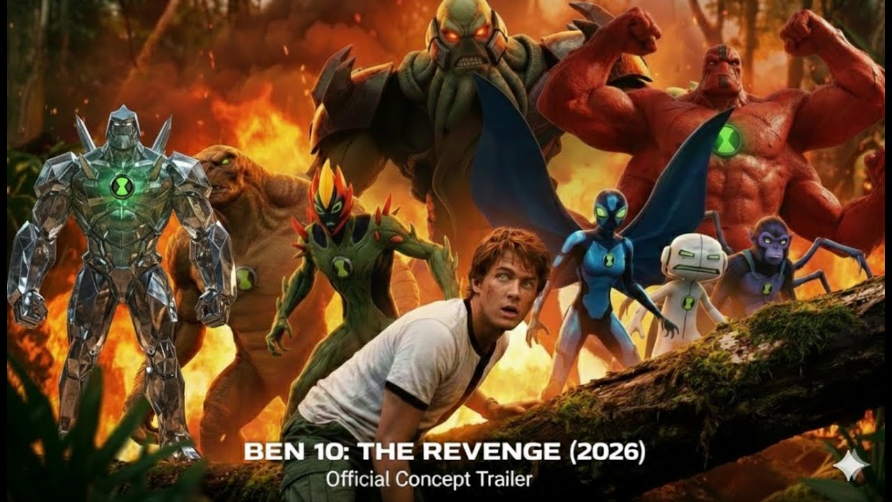 Бен 10: Месть (2026) – Официальный концептуальный трейлер