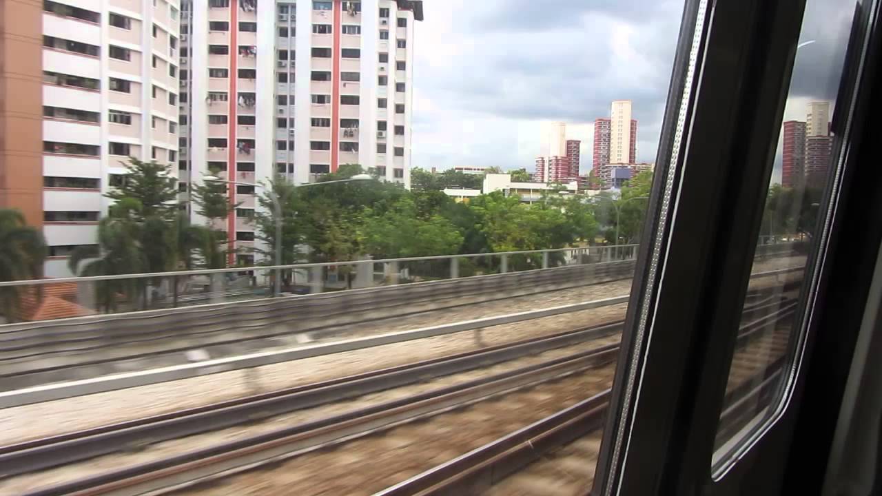 SMRT C751B [323/324] journey from Bukit Gombak → Jurong East [D/E ...