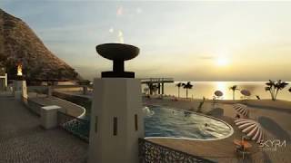 SKYRA ARCHITECTS l Resort Walkthrough    l  Rendering And Animation