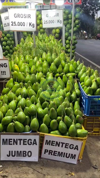 Avocado traders in Batu City, Malang