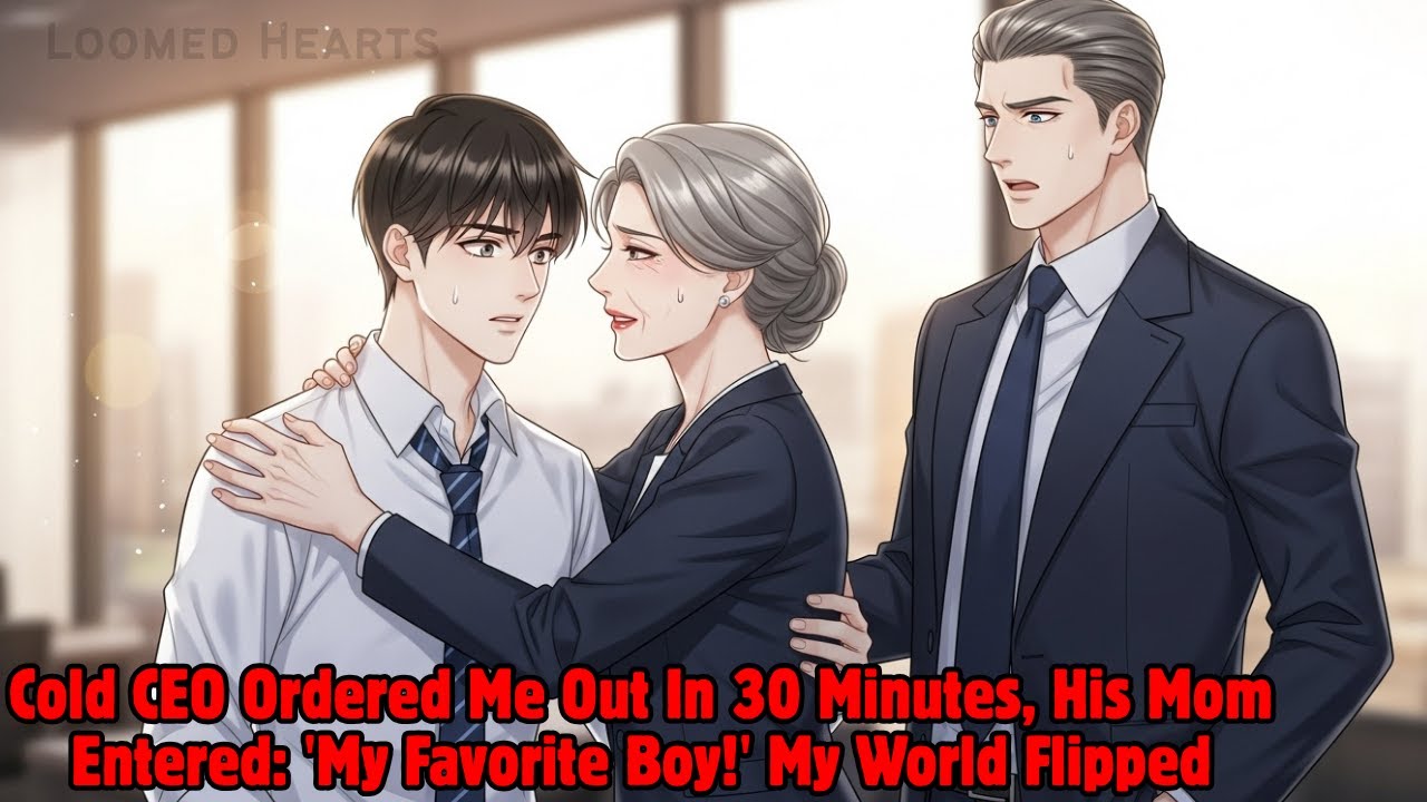 Cold CEO Ordered Me Out In 30 Minutes, His Mom Entered: 'My Favorite Boy!' My World Flipped