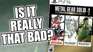 Is The Metal Gear Solid Master Collection Really That Bad?