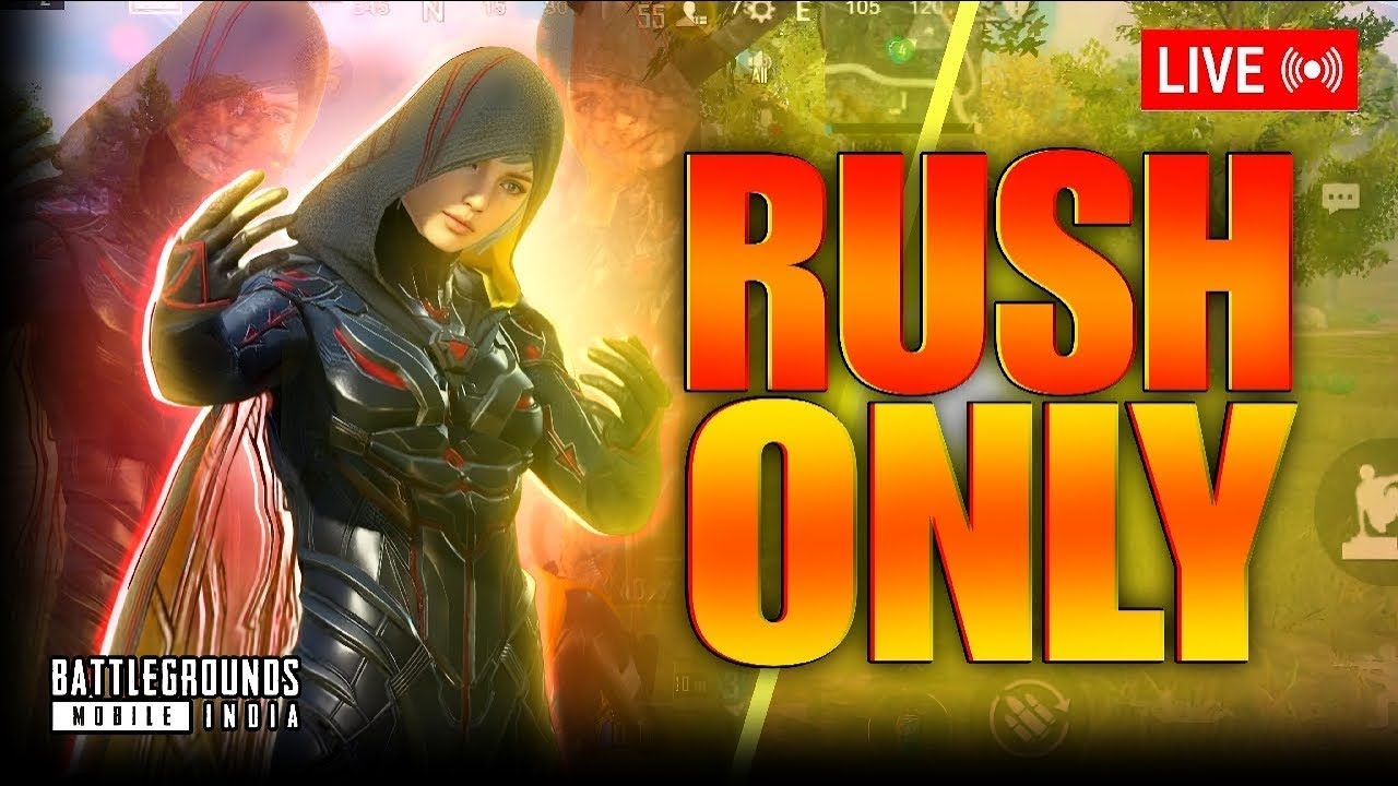 BGMI Rush Gameplay In Hard Lobby | VOID X LIVE - YouTube