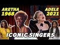 INCREDIBLE singers 50 years apart--from the singers who sang with them