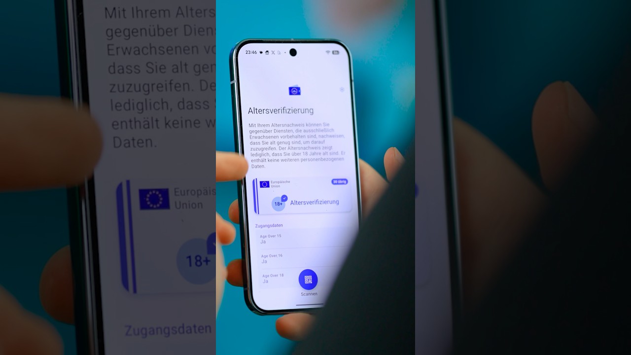 📰 Alterskontrolle im Internet: Diese App checkt bald, ob du 18 bist | DasIstJay | #Shorts