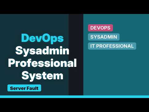 DevOps & SysAdmins: My first "production" debian server configuration (2 Solutions!!)