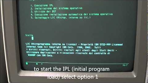 tutorial as400 820 power on (IPL Manual Mode)