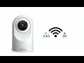 WiFi Camera Indoor, Goowls Home Security Pet Dog PTZ 2.4GHz 1080P Wireless IP Camera