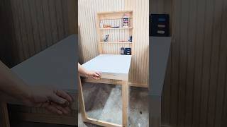 La mas sencilla y útil #mesa #plegable de #pared con #pizarra #diy #carpinteria #madera #tutorial