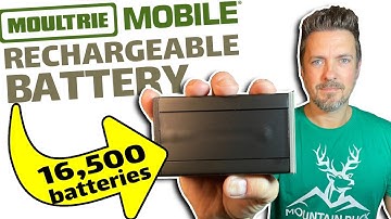 Moultrie Mobile 🔋Rechargeable🔋Lithium-Ion Battery for Edge and Edge Pro Cameras - ⚡1,000 Charges!