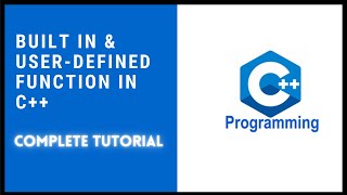 Built in and User defined Function in C++ || Types of Functions || in Urdu