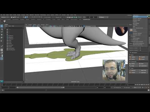 Curso de Autodesk Maya • T REX - modelagem básica #12  - RESPOSTAS
