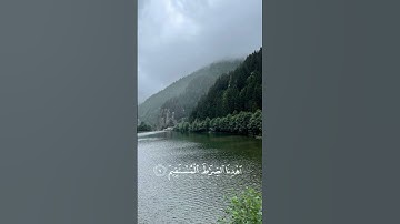 سورة الفاتحة القارئ: ماهر المعيقلي-اكتب شيء تؤجر عليه ♥️