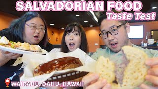 Trying Authentic Salvadorian Food in HAWAII [Waipahu, Oahu, Hawaii] || Pupusas!