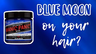 Manic Panic BLUE MOON | Hair Swatches