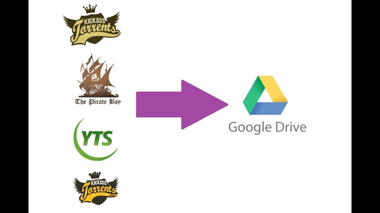 how to download torrents to google drive