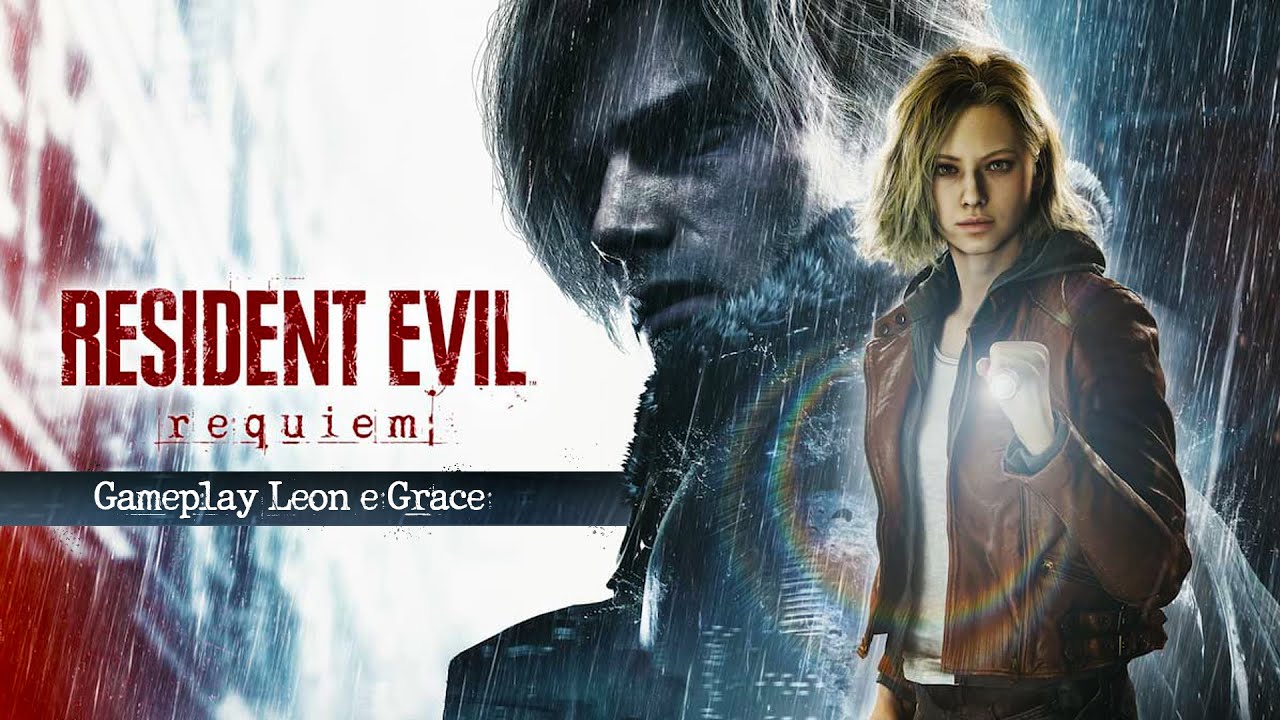 RESIDENT EVIL 9 REQUIEM - Demo GAMEPLAY com Leon e Grace