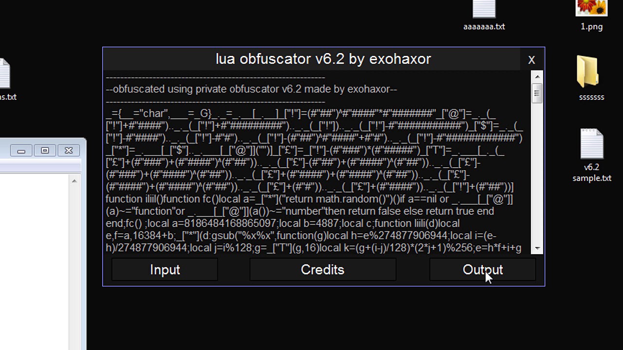 Ce Lua Obfuscator V6 2 Showcase By Xeome - starch hack roblox