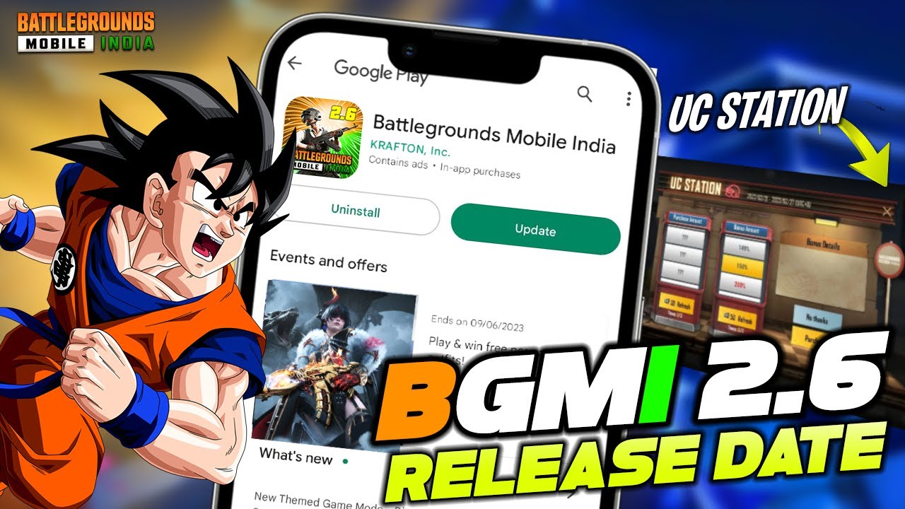 OMG😍  BGMI 2.6 EXPECTED RELEASE DATE IS HERE  || BGMI UC STATION WHEN ? 🔥🔥