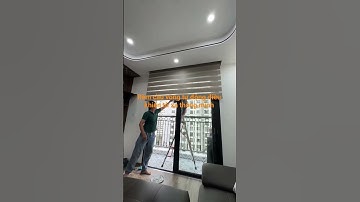 Rèm Cầu Vồng Tự Động Điều Khiển Từ Xa Thông Minh, Hiện Đại #remtudong #remcauvong #shorts #ytshorts
