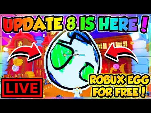 🔴LIVE - *F2P FRIENDLY* UPDATE 8 IS HERE in PET SIMULATOR 99!! TRADING & GIVEAWAYS!! (Roblox)
