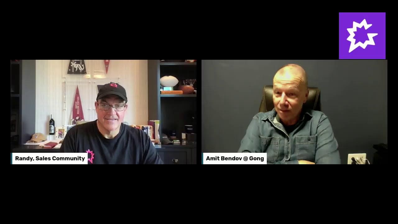 Tech Sales Insights LIVE featuring Amit Bendov, CEO & Co-Founder of Gong