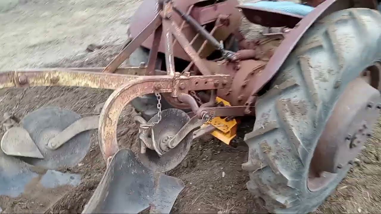 Plowing With A 2N Fird Tractor With A Ferguson 2 Bottom Plow YouTube Plowing With A 2N Fird Tractor With A Ferguson 2 Bottom Plow YouTube