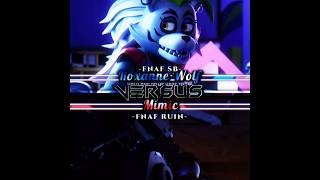 Roxanne Wolf vs Mimic | #shorts #fnaf #secretofthemimic #fnafsecuritybreach #fnafsecuritybreachruin