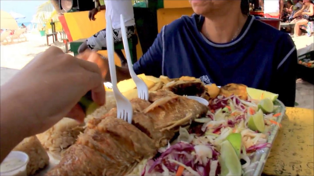 Johnny Cay Natural Regional Park, San Andrés, Colômbia food