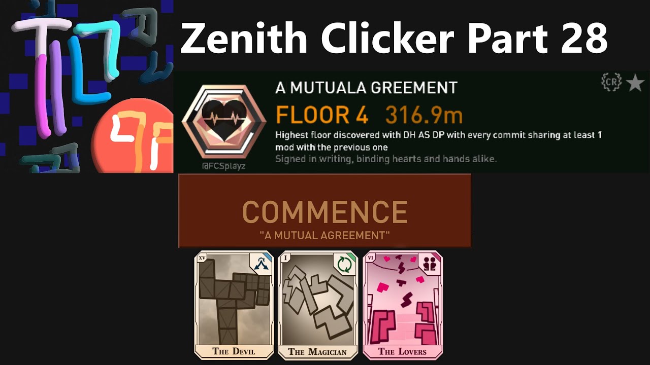 A MUTUAL AGREEMENT? - Zenith Clicker Part 28