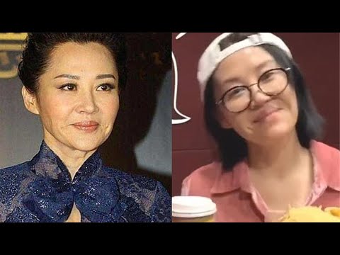 许晴“不老女神”人设崩塌？素颜出街走路蹒跚，网友：像极宋丹丹