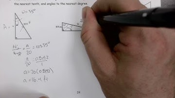 Math 10 3 Cosine Ratio   Lesson