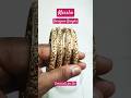 Messho finds designer bangles #shorts #bangles #messhofind