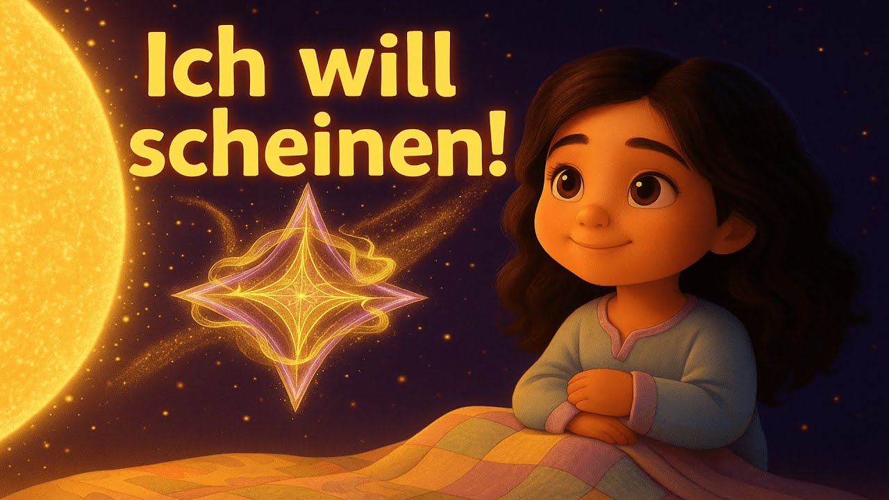 Ich will scheinen hell und frei 🌟 | Sanftes Kinderlied über Licht & Mut | 3D Animation