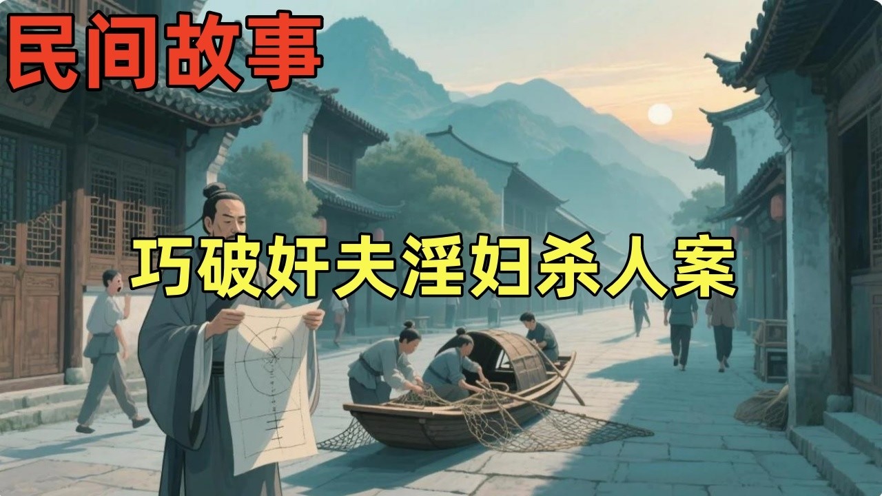 民间故事：“算卦先生”巧破奸夫淫妇杀人案 #民间故事，#民间故事合集，#故事传说，#明朝奇案，#古代奇案，#民間故事，#民間故事合集，#故事傳說，#明朝奇案，#古代奇案，#奇闻异事，#奇聞異事