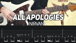 Nirvana - All Apologies (Guitar lesson with TAB) Resimi