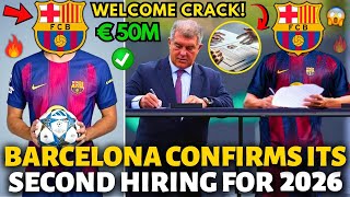 Official Barcelona Confirms Its Second Hiring For 2026 An Unexpected Surprise Barcelona News