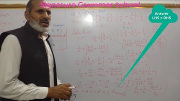 Mathematics 7 (Gohar Logical) Exercise 3.3 Question # 3 (vi to x) - Signature Grammar School