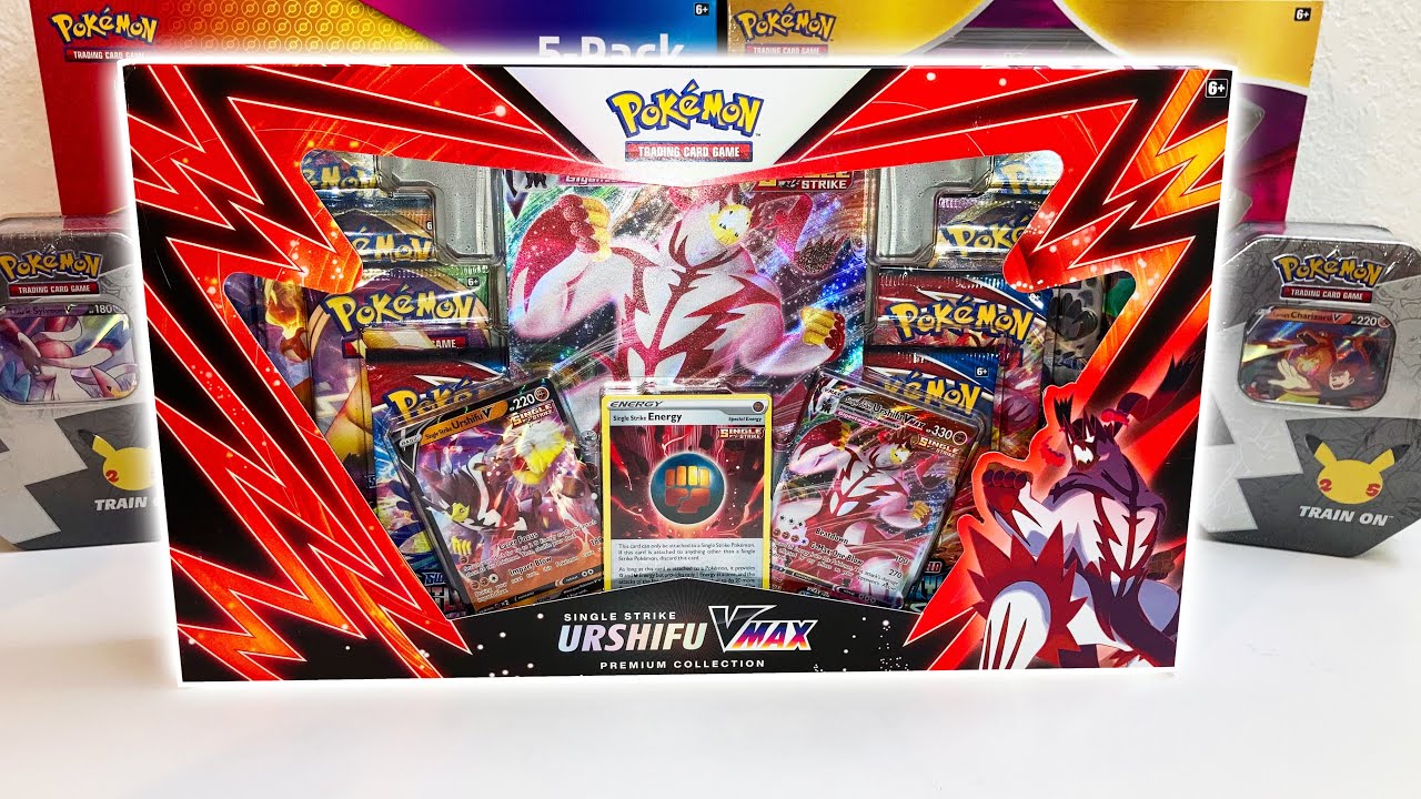Walmart Exclusive Black Friday Pokemon Box! Urshifu Vmax Premium