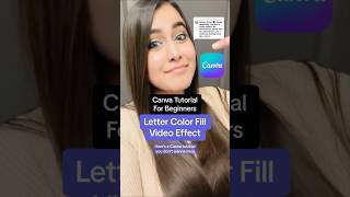 Canva Tutorial - How To Create A Video On Canva Where The Letters Fill With Colorful Smoke!