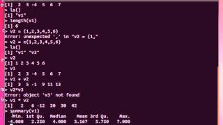 R and Vectors