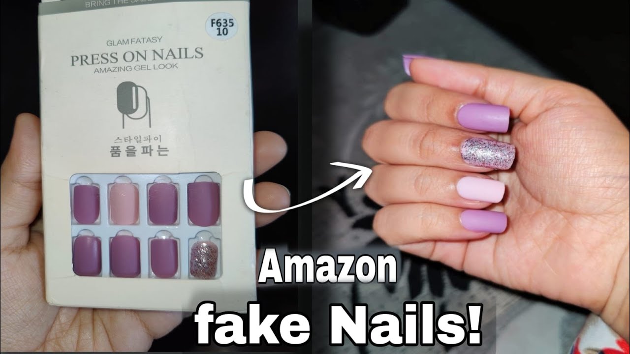 Affordable amazon fake nails under rs 200 nail extension at
