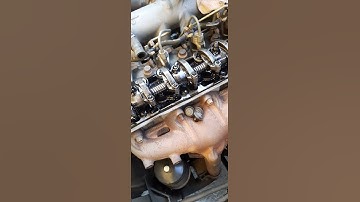 how to tappet adjustment for Isuzu nkr part 2#kashi #mechanic #isuzu #mechanic #viral