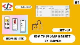 Our First PHP Project || How To Run PHP Projects in Xampp Serverv || Shopping WebSite