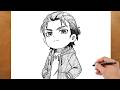 How to Draw Eren Yeager Chibi | Attack on Titan Easy Drawing